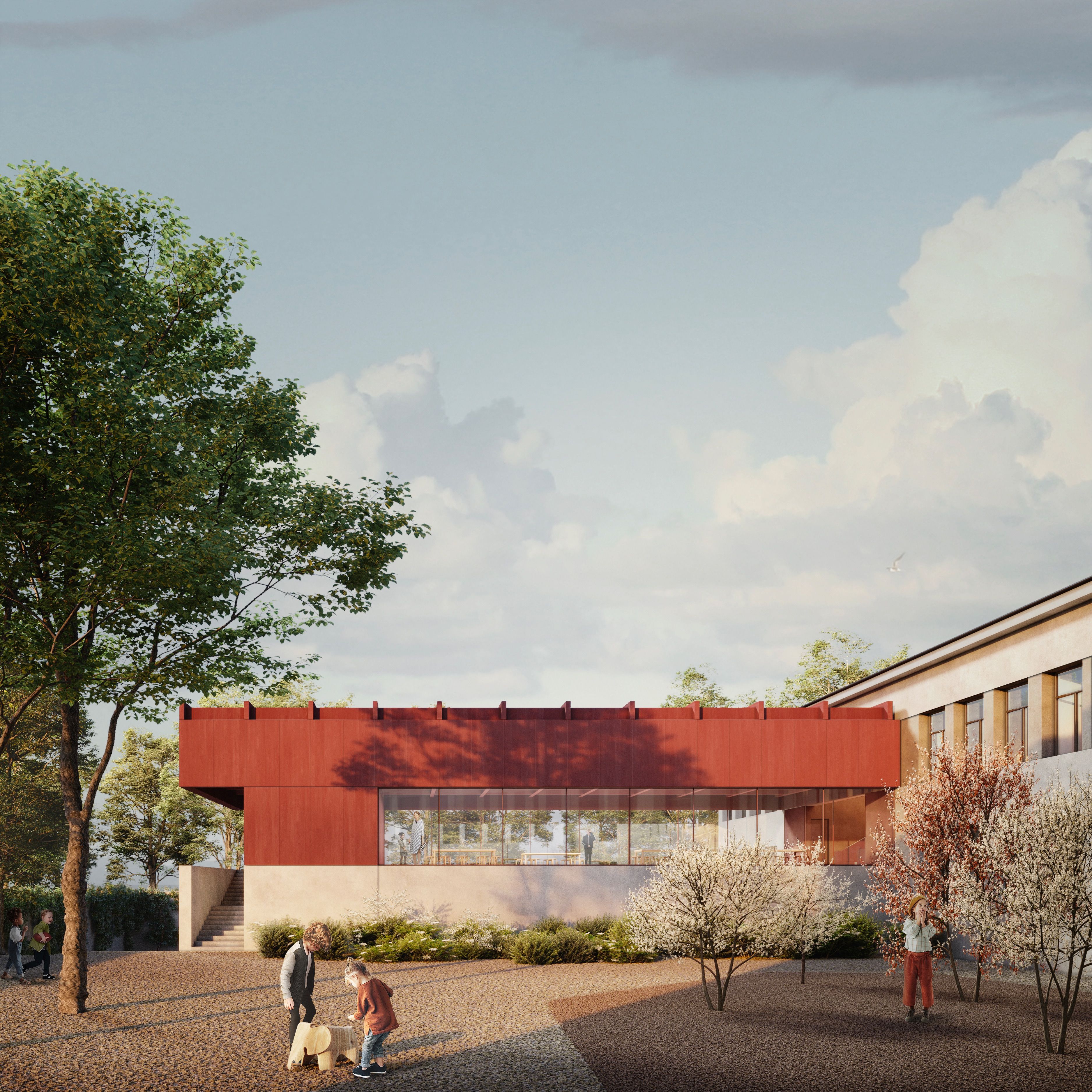 New canteen of primary school "G. Marconi"